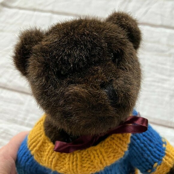 Boyd’s‎ Bears J. B. Bean & Associates Teddy Plush Stuffed Animal Flawed Sweater - Picture 2 of 5